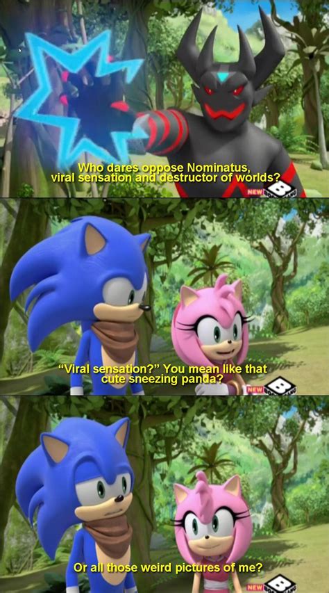 I Love How Red Pilled This Show Can Get Sonic Boom Know Your Meme