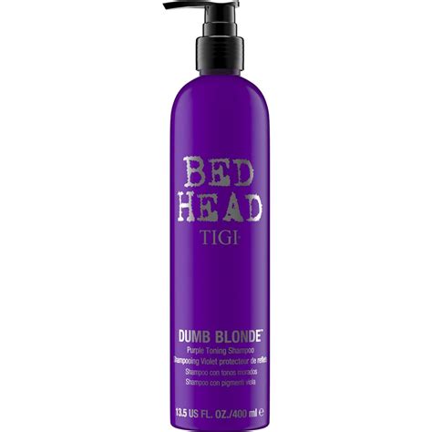 Tigi Bed Head Dumb Blonde Purple Toning Shampoo Ml Woolworths