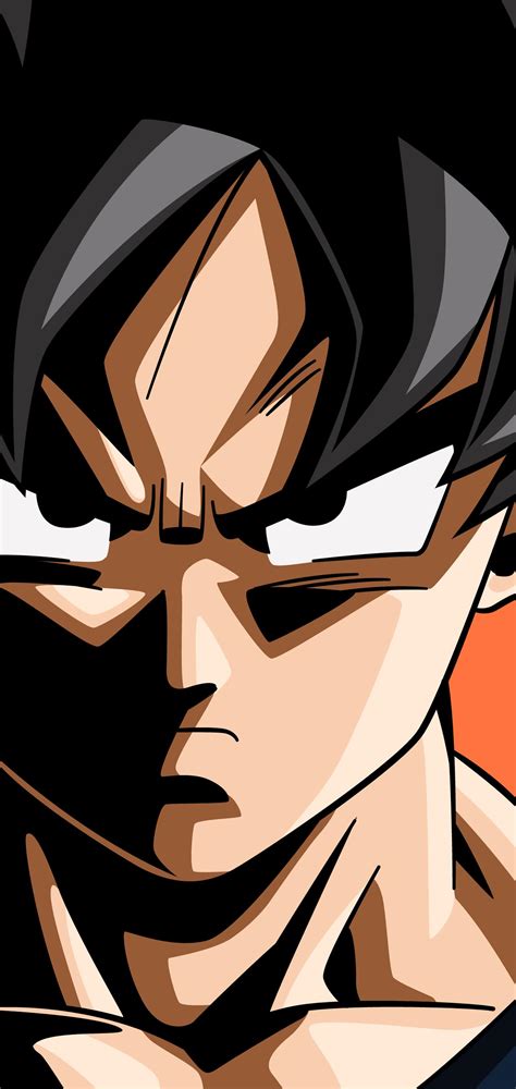 Goku Half Face Wallpaper Carrotapp