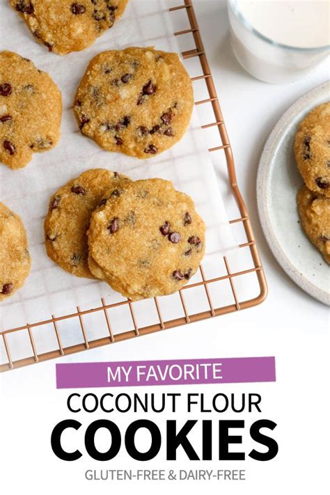 These Coconut Flour Cookies Are Light And Fluffy And Remind Me Of A