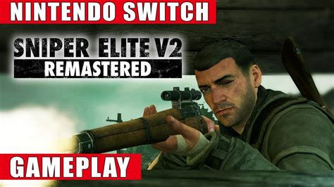 Sniper Elite V2 Remastered Nintendo Switch Gameplay Mittelwerk