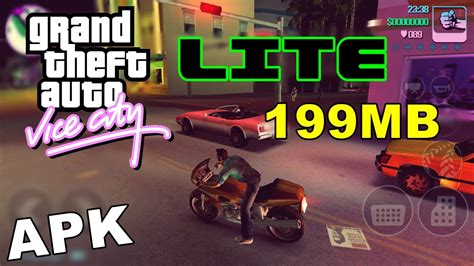 Lets you play one of the popular gta games on the smartphone; GTA Vice City Lite 199MB Apk+Data Pouca memoria (Download ...