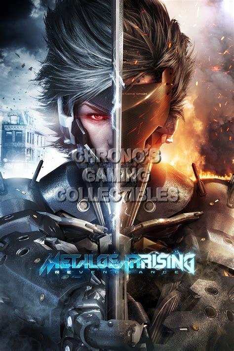 Metal gear solid rising revengeance is set in the near future where cyborg technology has become commonplace throughout society. Metal Gear Rising Revengeance Video Games Poster | CGCPosters