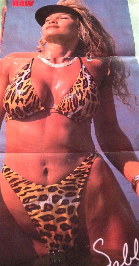 WWE WWF RAW MAGAZINE January 1998 Sable In A Tigerprint Swimsuit