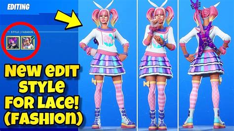 New Edit Style For Lace Skin Fortnite Battle Royale New Fashion
