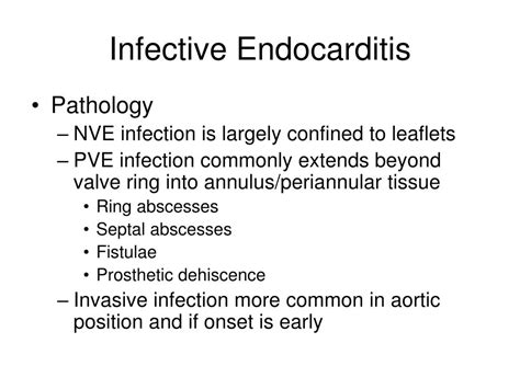 Ppt Infective Endocarditis Powerpoint Presentation Free Download Id 1722752