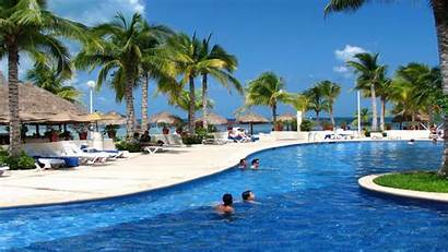 Cancun Wallpapers Desktop Hq Resort Widescreen Beach