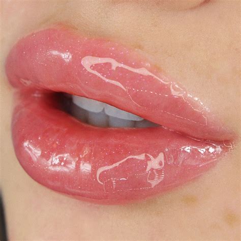 Pink Gloss Plumping Lip Gloss Glossy Lips Lip Colors