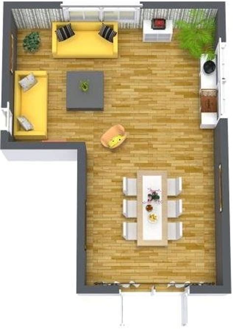 How To Optimize Typical Rental Layouts The L Shaped Livingdining Area