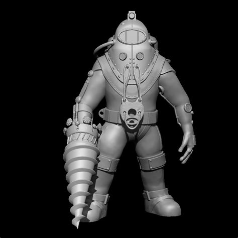 free 3d file big daddy subject delta・3d printing design to download・cults