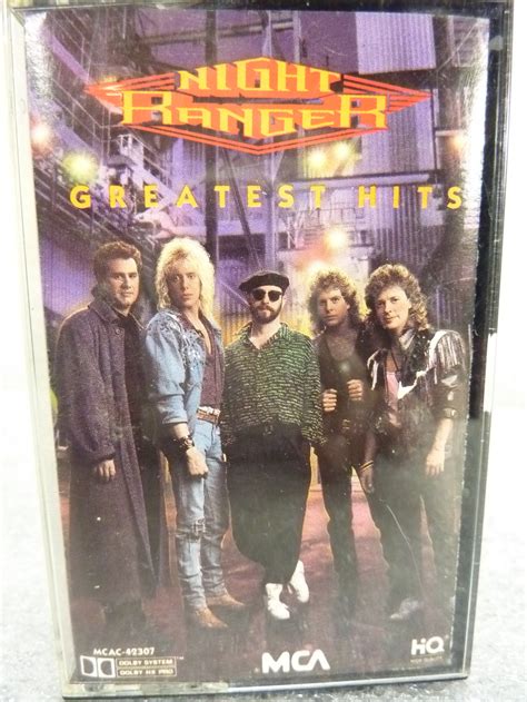 Night Ranger Greatest Hits Cassette Tape