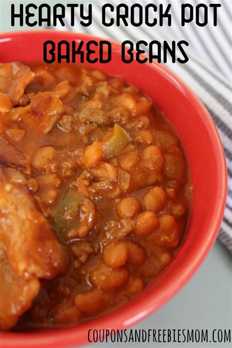 Hearty Crock Pot Baked Beans Coupons And Freebies Mom