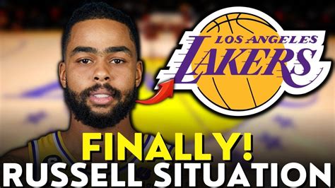 💣 confirmed now d angelo russell update lakers confirms lakers update los angeles lakers