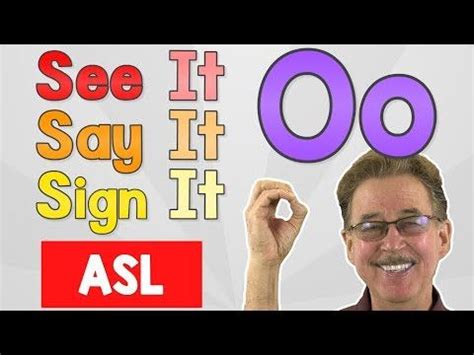 You can find my learning letter sounds chart on my website. The ASL Alphabet - YouTube | Letter o, Lettering, Jack ...