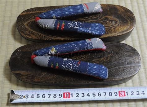 24 24 26cm Japanese Geta Clogs Yukata Sandals Wood Shoes・1 Pair Ebay