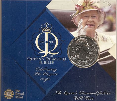 Coins And More 62 Queen Elizabeth Iis Diamond Jubilee Celebrations 1952 2012 A Five Pound