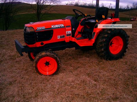 2002 Kubota B2910 4 Wheel Drive Compact Tractor With Hydrostatic