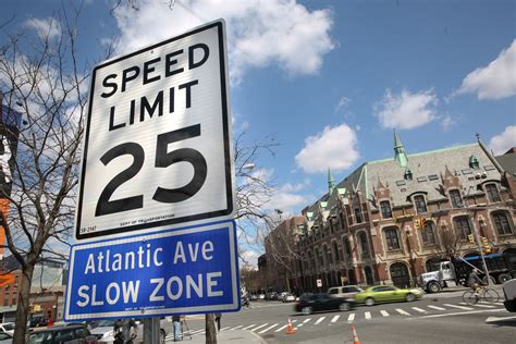 25 Mph Speed Limit In New York