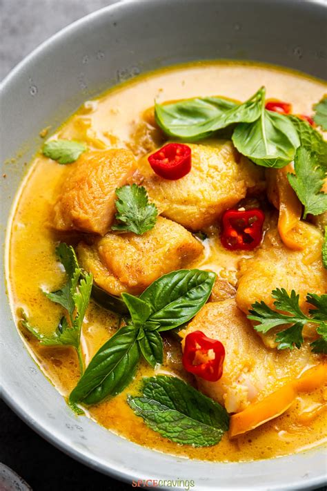 Instant Pot Fish Coconut Curry Spice Cravings