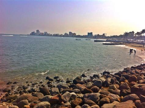 Veracruz is the hub of international trade in mexico. Beach, Veracruz, México. | Veracruz