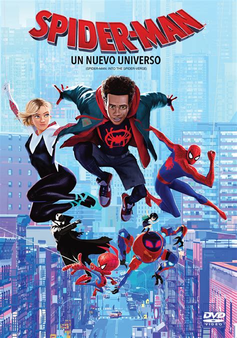 Spider Man Un Nuevo Universo Dvd Fílmico
