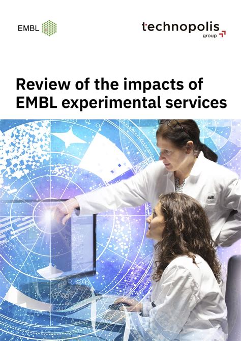 Technopolis Group The Impact Of Embl Experimental Services