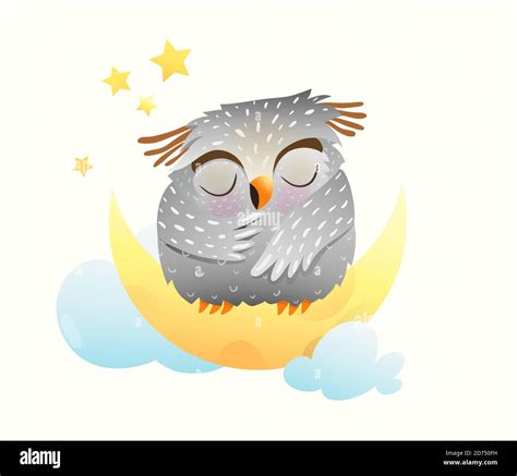 Owl Night Cut Out Stock Images And Pictures Alamy