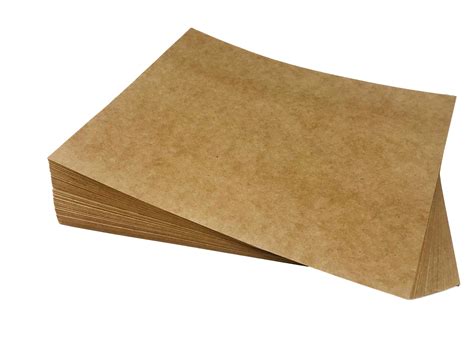 Buy Kraft Brown Paper Sheets 85 X 11 Inches Letter Sized Kraft Paper