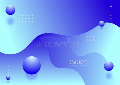 Abstract Fluid Dynamic Background With Colorful Gradient Wave Modern