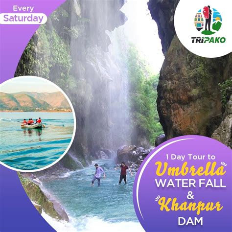 One Day Tour To Umbrella Waterfall And Khanpur Dam Tripako