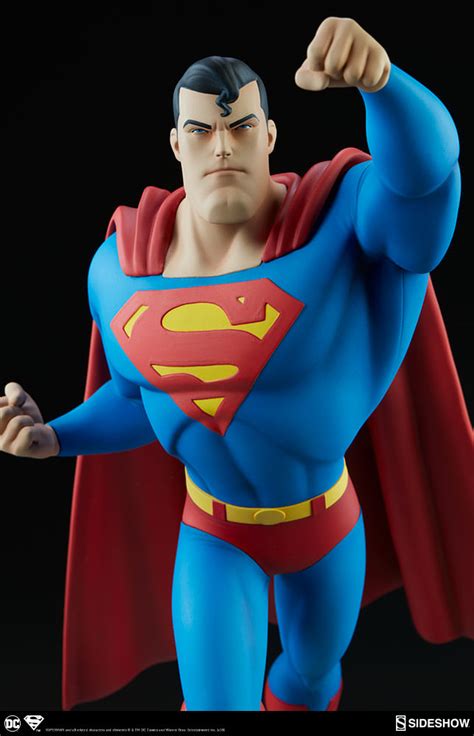Dc Animated Superman Statue By Sideshow Collectibles The Toyark News
