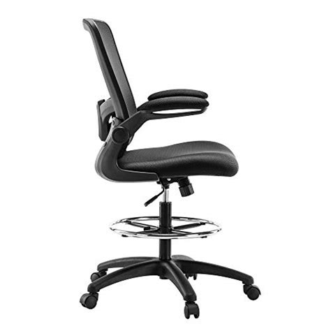Naomi Home Serena Mesh Drafting Chair Tall Office Chair For Standing Desk Black Black Pricepulse