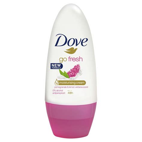 Dove Go Fresh Antiperspirant Roll On Deodorant Go Fresh Pomegranate