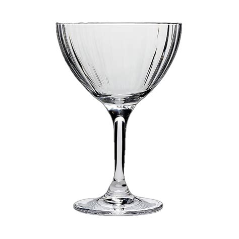 Steelite 4854rd354 Optic 8 Ounce Cocktail Martini Glass 24 Cs Wasserstrom