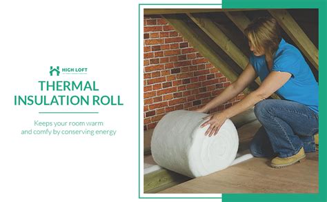 Non Allergic Loft Thermal Construction Insulation Roll Itch Free 8
