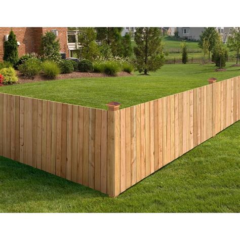 8 Foot Tall Cedar Fence Panels Councilnet