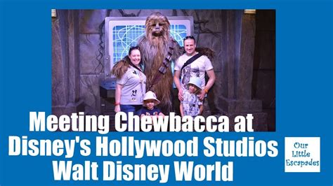 Meeting Chewbacca At Disneys Hollywood Studios Walt Disney World