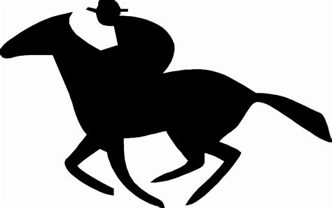 Dressage Horse Silhouette Clipart Free Download On