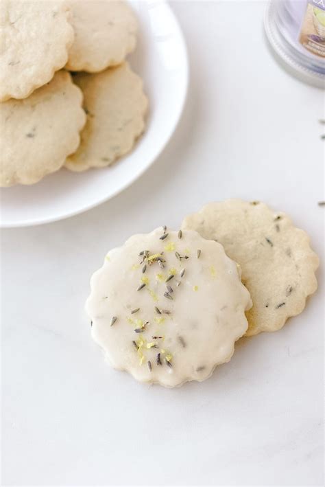 Lemon Lavender Cookies Going For Grace Recipe In 2020 Lemon