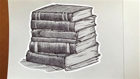 Kitap resmi nasıl çizilir Kitap çizimleri Gölgelendirme çalışmaları