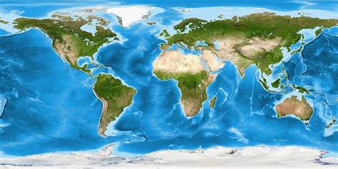 World Map Satellite India Oppidan Library