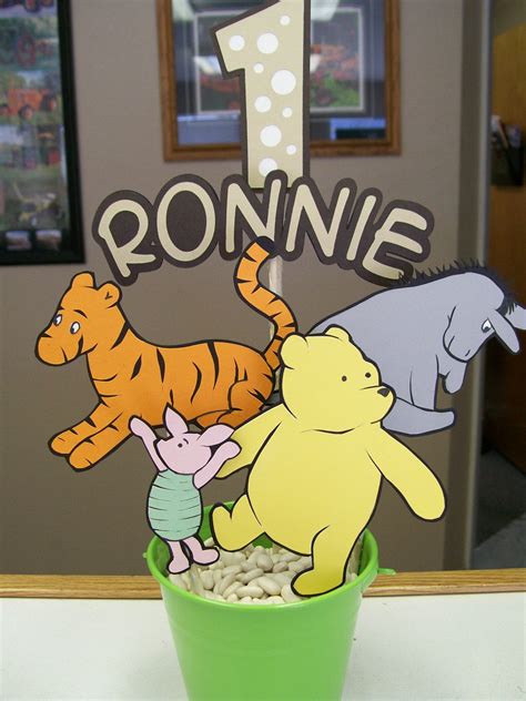 Handmade Classic Winnie The Pooh Party Centerpiece By Cscutecrafts 30