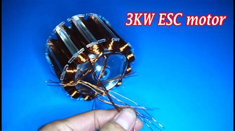 How To Make A Esc Brushless Motor 3kw Youtube