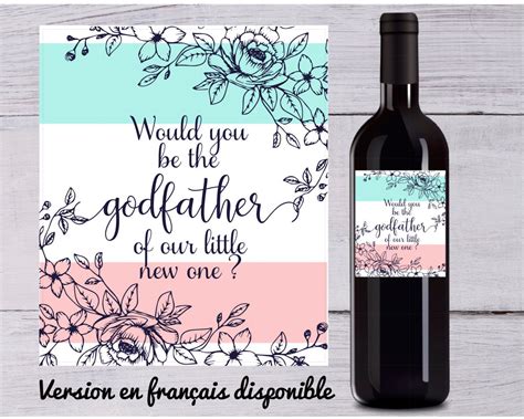 If you have been invited to a greek christening, you absolutely need to give a gift. Étiquette bouteille de vin . annonce. marraine. parrain ...