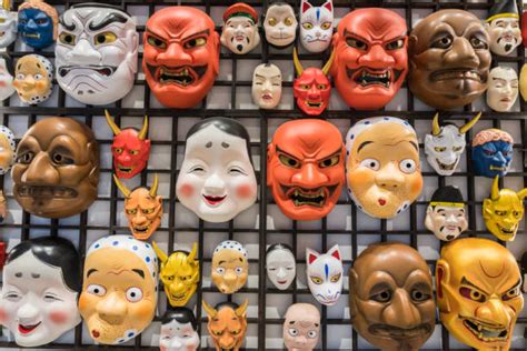 Japanese Mask Stock Photos Pictures And Royalty Free Images Istock