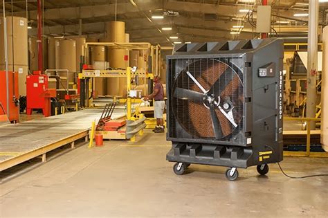 Portool Portable Evaporative Cooling Cooling Open Spaces In Industrial