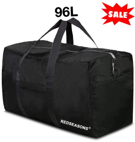 Extra Large Foldable Duffle Bag Travel Luggage Sports Gym Tote Men