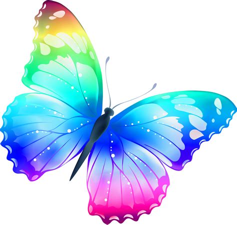 Borboleta Bonita Colorida Png Format Butterfly Clipart Png Images