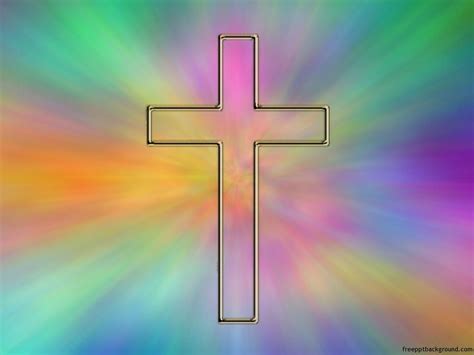 Christian Cross Powerpoint Free Ppt Background