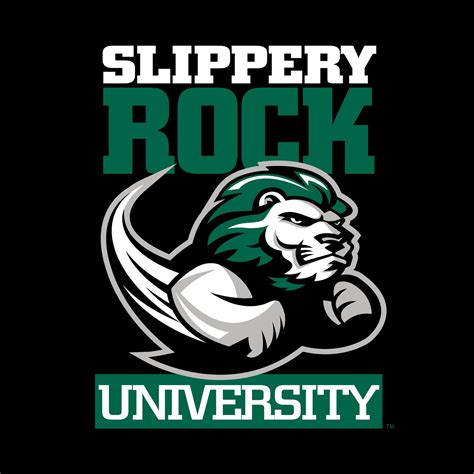 Slippery Rock University The Rock Primary Logo Short Sleeve T Shirt